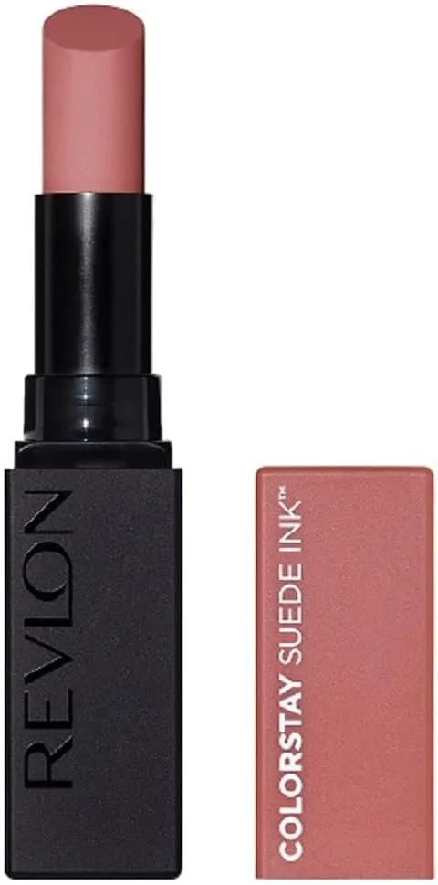 REVLON ▫️ ColorStay Suede Ink Batom Mate de longa duração, Tom 001 GUT INSTINCT