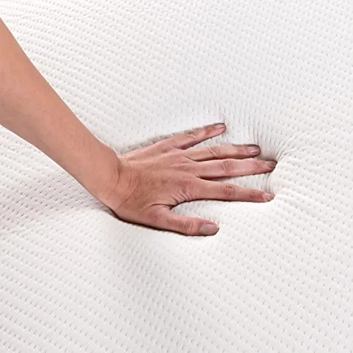PIKOLIN ▫️ Home - Sobrecolchão Viscoelástico Dermo 90x190, Aloe Vera, Respirável, Peles Sensíveis, Capa Lavável, Sobrecolchão, Capa de Colchão, Colchão 5