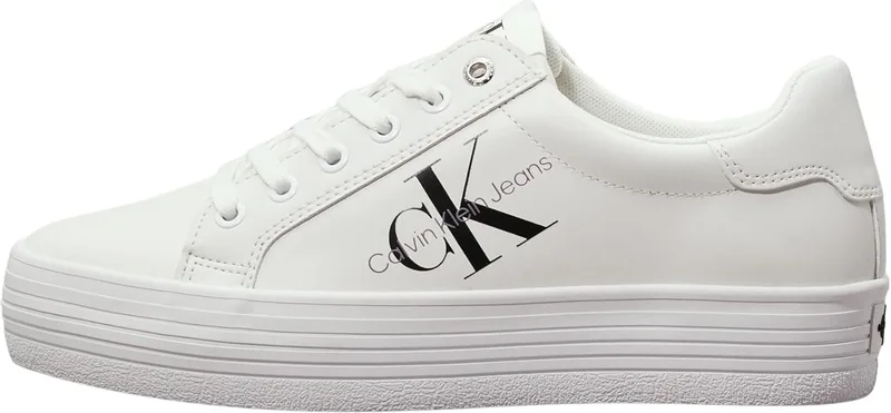 Calvin Klein Jeans ▫️ Calvin Klein Vulcanised Sneaker Vulc Flatform Laceup Low LTH Women's Vulcanised Sneaker Vulc Flatform Laceup Low LTH with Platform
