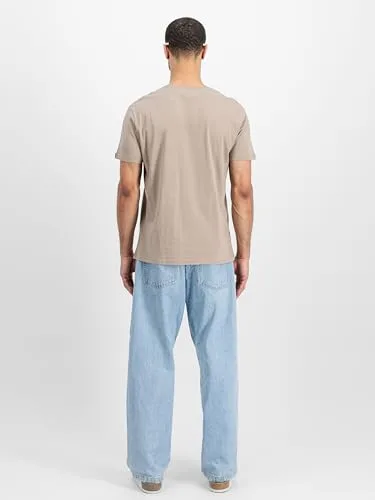 Alpha Industries ▫️ T-shirt básica para homem (pacote de 1) 4