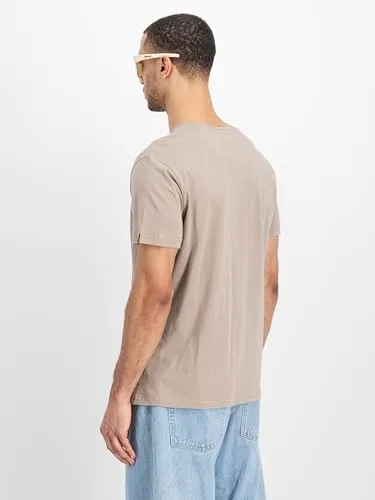 Alpha Industries ▫️ T-shirt básica para homem (pacote de 1) 6