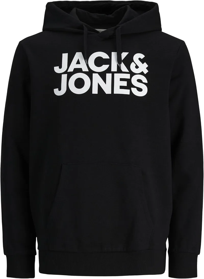 JACK & JONES ▫️ Moletom com capuz Logo Moletom com capuz