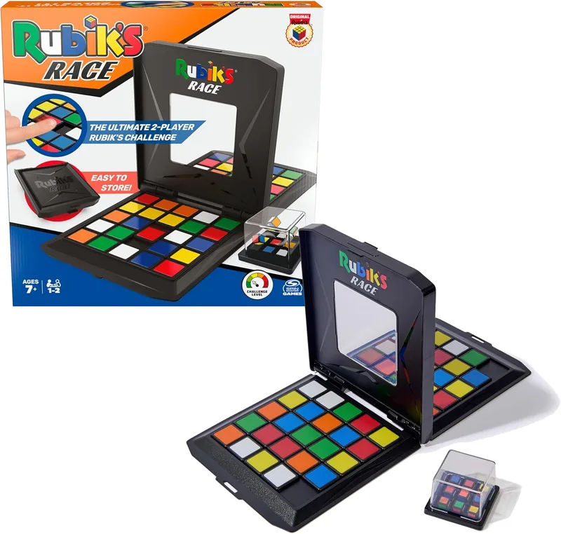 Rubik's ▫️ Jogo Rubik Race 1 vs. 1: Lógica e Velocidade, para 2 jogadores, a partir dos 8 anos
