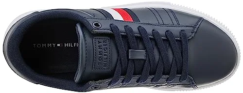 Tommy Hilfiger ▫️ Adaptive Supercup Leather Fm0fm04706 Ténis com sola Cupsole para homem 3