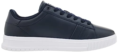 Tommy Hilfiger ▫️ Adaptive Supercup Leather Fm0fm04706 Ténis com sola Cupsole para homem 4