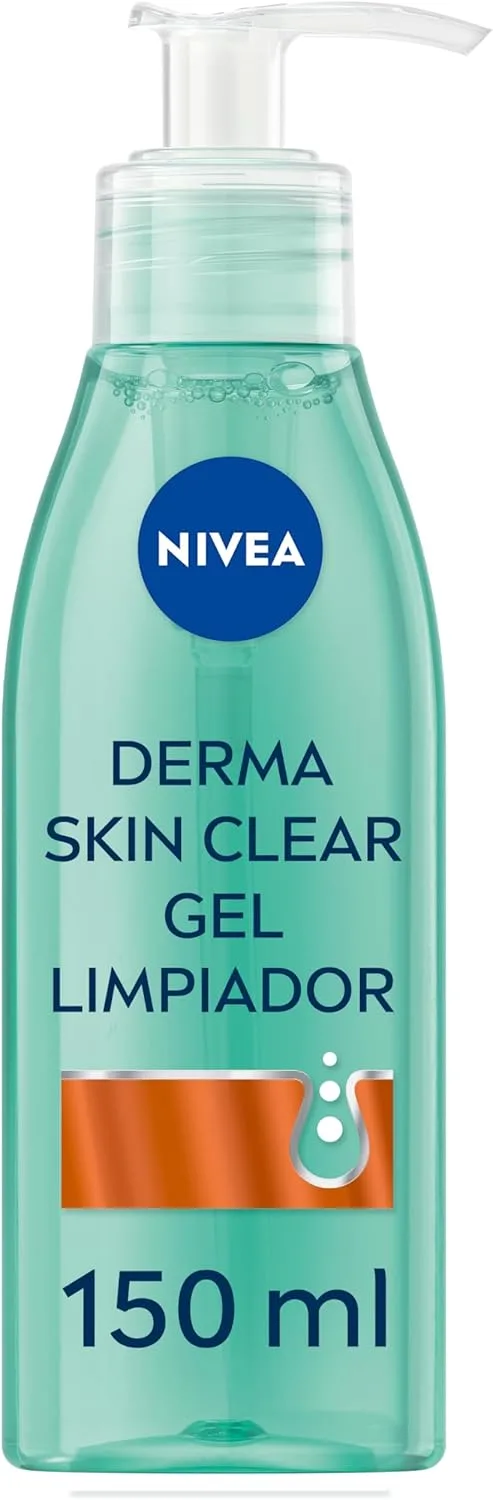 NIVEA ▫️ Derma Skin Clear Gel de limpeza facial, 150 ml
