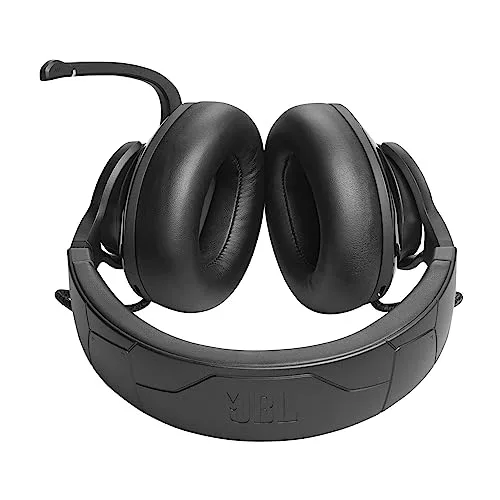 JBL ▫️ Auscultadores Quantum 910 True Wireless Bluetooth, com cancelamento de ruído adaptativo, função para jogos e carregamento, microfone boom incorporado, preto 2