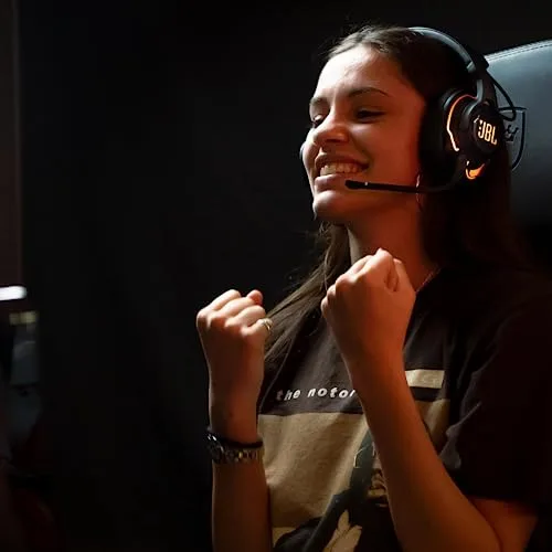 JBL ▫️ Auscultadores Quantum 910 True Wireless Bluetooth, com cancelamento de ruído adaptativo, função para jogos e carregamento, microfone boom incorporado, preto 6
