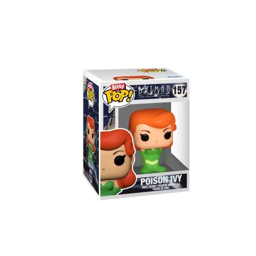 Funko ▫️ Bitty Pop! Conjunto de 4: DC Comics - Harley Quinn, O Joker, Poison Ivy, Mini-figura Misteriosa - Os estilos podem variar - 0,9 polegadas (2,2 cm) Colecionável - Inclui expositor empilhável 7