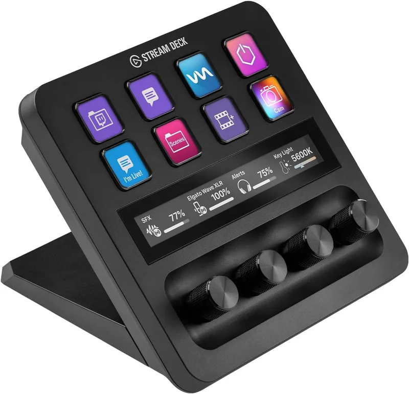 Elgato ▫️ Stream Deck +, misturador e controlador