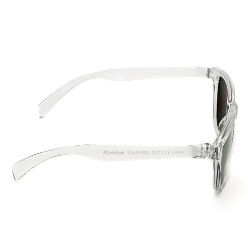 Kiddus ▫️ Óculos de sol polarizados para crianças dos 4 aos 7 anos, 4, 5, 6 e 7 anos, UV400 Categoria 3, lentes CAT3, armação leve e resistente, sem BPA, em conformidade com as normas ISO e CE 4