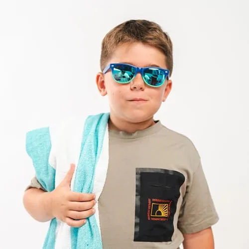 Kiddus ▫️ Óculos de sol polarizados para crianças dos 4 aos 7 anos, 4, 5, 6 e 7 anos, UV400 Categoria 3, lentes CAT3, armação leve e resistente, sem BPA, em conformidade com as normas ISO e CE 5