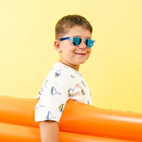 Kiddus ▫️ Óculos de sol polarizados para crianças dos 4 aos 7 anos, 4, 5, 6 e 7 anos, UV400 Categoria 3, lentes CAT3, armação leve e resistente, sem BPA, em conformidade com as normas ISO e CE 6