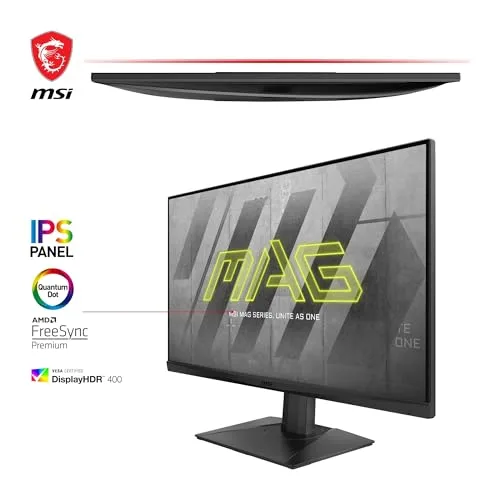 MSI ▫️ MAG321QR QD - Monitor de jogos plano de 31,5", IPS, WQHD (2560x1440, 16:9, compatível com G-SYNC, Quantum Dot, modo de consola FHD a 120 Hz) 2