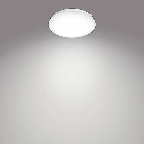 Philips ▫️ Luminária de teto LED Moire, 6 W, 600 lúmenes, luz fria 4000 K, 22 cm de diâmetro 4