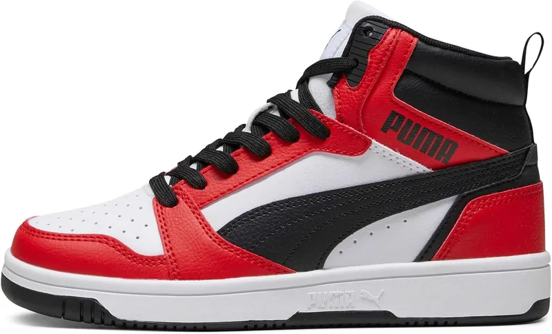 PUMA ▫️ Ténis Unissexo Rebound V6 Mid Jr para crianças