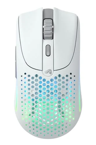 GLORIOUS ▫️ Model O 2 Wireless: Rato de jogos simétrico e leve (branco) 2