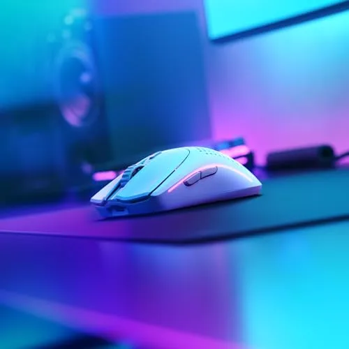 GLORIOUS ▫️ Model O 2 Wireless: Rato de jogos simétrico e leve (branco) 6