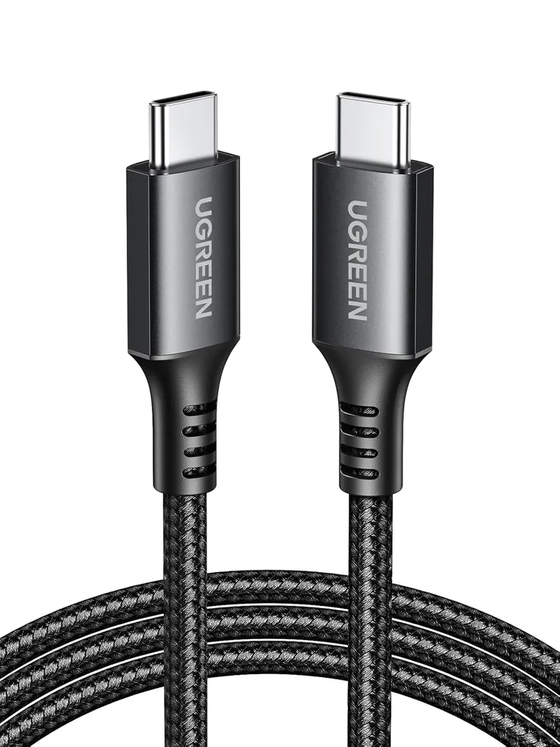 UGREEN ▫️ Cabo USB C 60W, Carregamento Rápido Tipo C 3A PD 3.0 Compatível com MacBook, iPad, iPhone 16/15 Plus Pro Max, Galaxy S24 S23 S22, Pixel 6 7 8 9 XL, etc. 0,5M