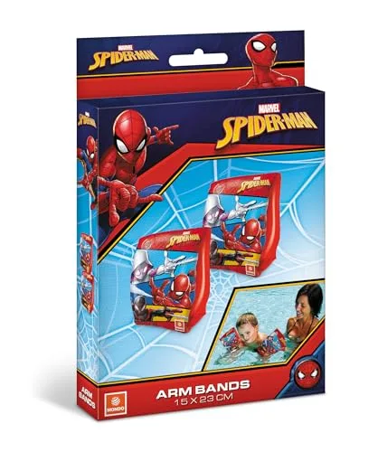 Mondo ▫️ Toys - SPIDERMAN Arm Bands - Manguitos para crianças - Material: PVC - Adequado para crianças dos 2 aos 6 anos com peso entre 6 e 20 kg - 16927 2