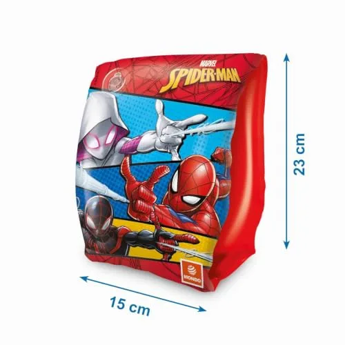 Mondo ▫️ Toys - SPIDERMAN Arm Bands - Manguitos para crianças - Material: PVC - Adequado para crianças dos 2 aos 6 anos com peso entre 6 e 20 kg - 16927 4