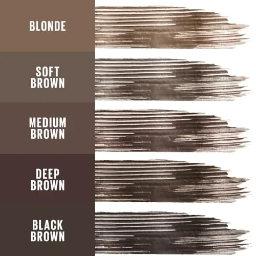 MAYBELLINE ▫️ Gel para sobrancelhas New York Tattoo Brow, sobrancelhas preenchidas à prova de tudo num único passo, tom 257 Castanho Médio 6