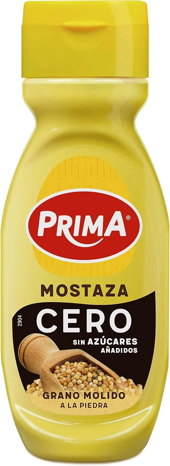 PRIMA ▫️ Zero Mustard, o mesmo sabor sem adição de açúcares. 265 g