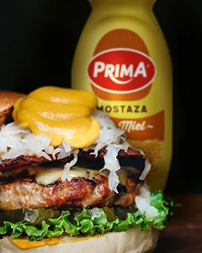 Prima ▫️ Mostarda com mel, elaborada com sementes de mostarda. 285 g 3