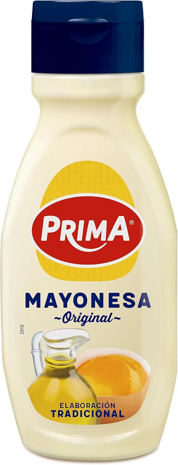 PRIMA ▫️ Mayonnaise receita tradicional com ovos 100% origem Espanha. 400 ml