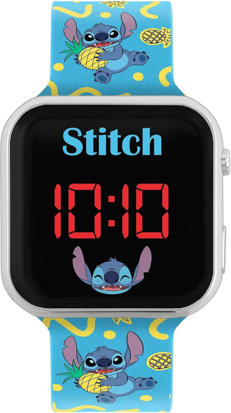 Disney ▫️ Lilo e Stitch - Relógio de pulso com 5 cápsulas surpresa