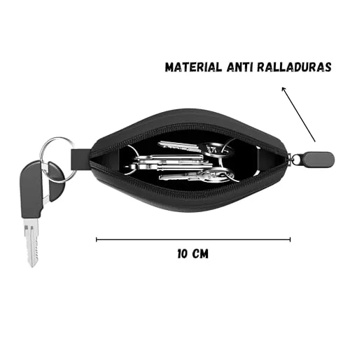 LLAVEROSMOTOR.ES ▫️ Porta-chaves para moto com 1 argola exterior e 2 interiores, Acessórios para moto, Acessórios para motociclos, Porta-chaves para moto THE KEY TO HAPPINESS (Porta-chaves THE KEY TO HAPPINESS) 4
