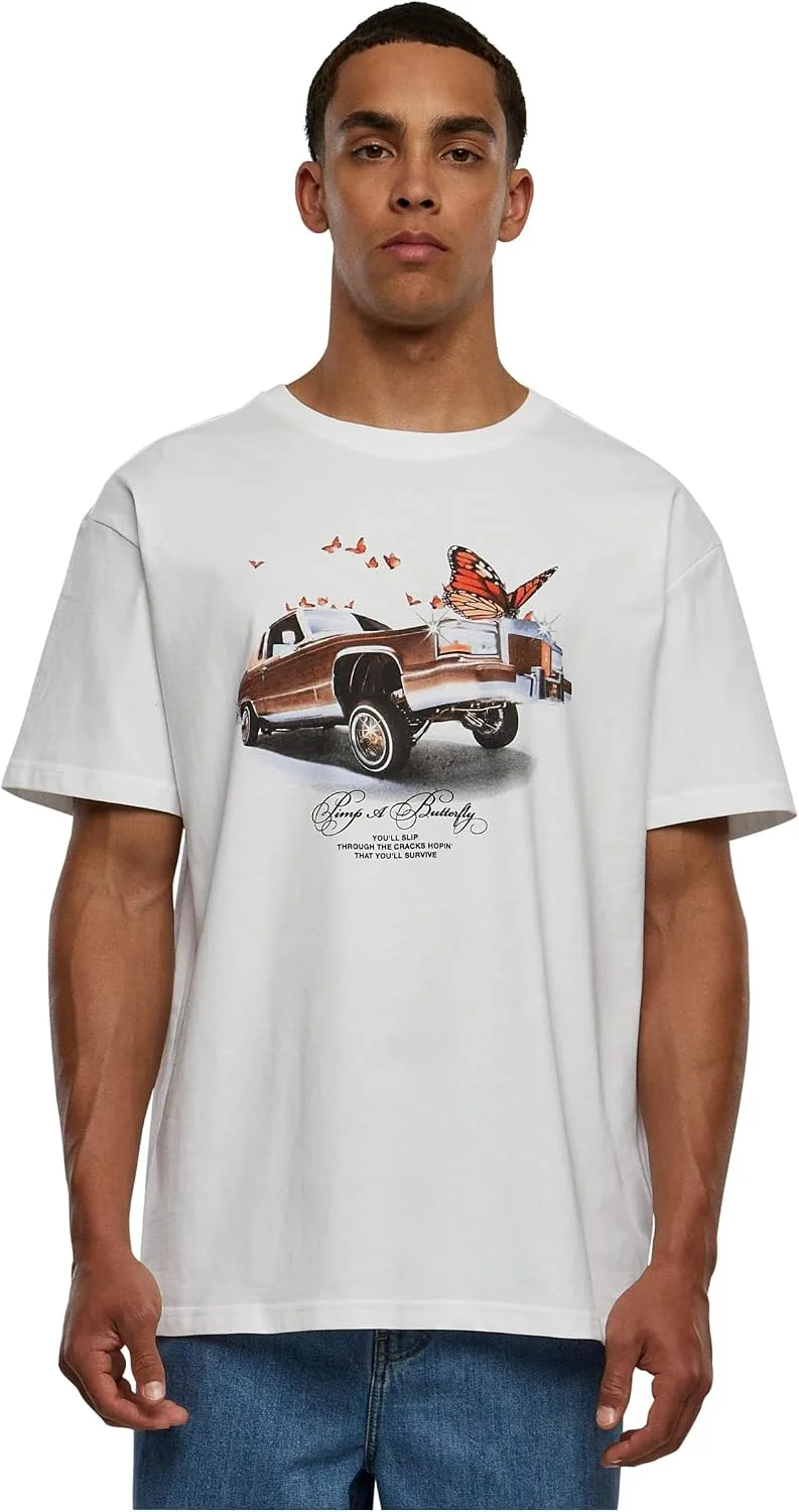 Mister Tee ▫️ Pimp A Butterfly – T-shirt unissexo para adulto, tamanho grande