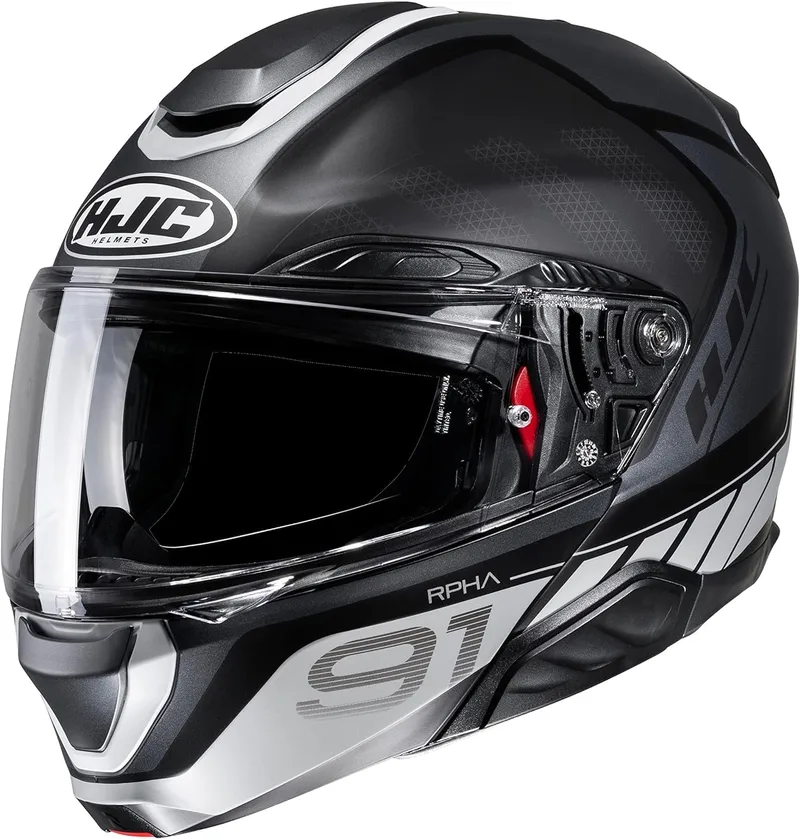 HJC ▫️ Capacete de Moto Modular RPHA91 RAFINO MC5SF, S