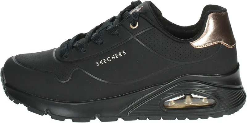 Skechers ▫️ Sapatos de criança unissexo Uno Gen1 Shimmer Away