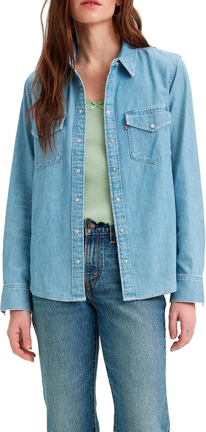 Levi's ▫️ Camisa Feminina «Western» Icónica