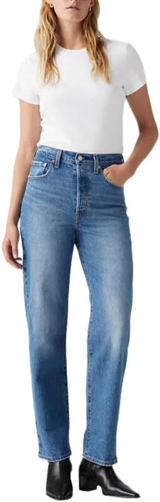 Levi's ▫️ Ribcage Straight Ankle Jeans Mulher