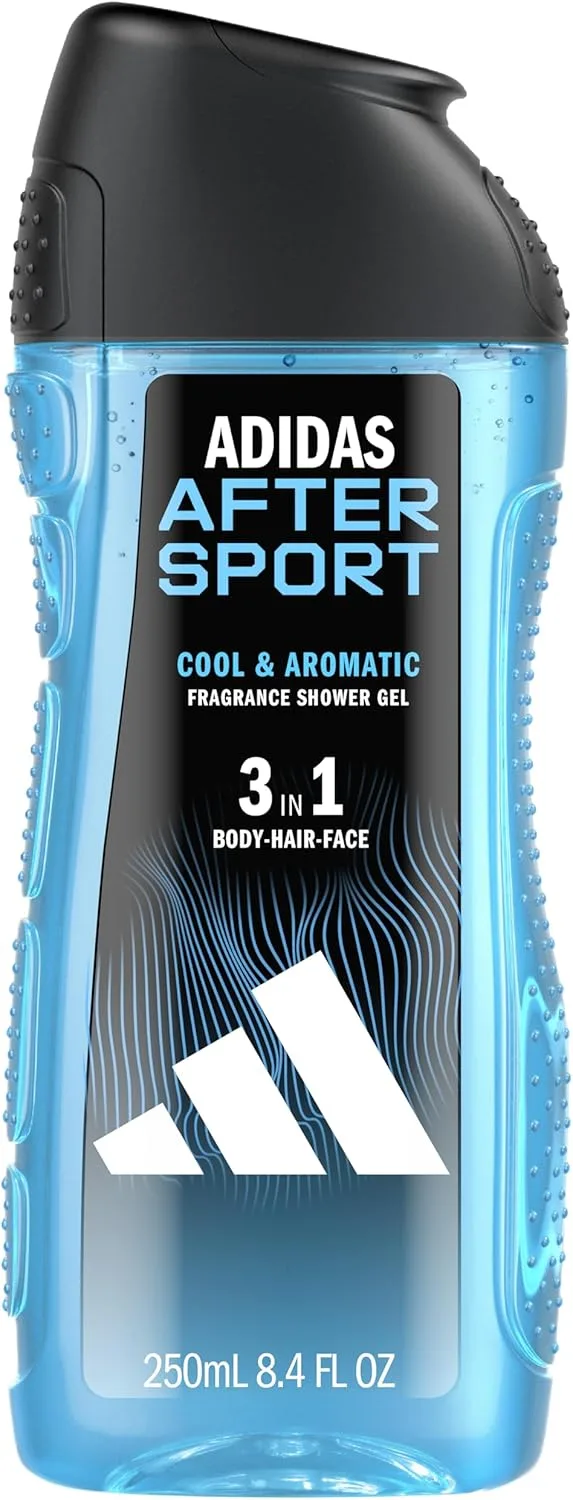 adidas ▫️ BodyCare Relaunch After Sport, Gel de banho, 250 ml