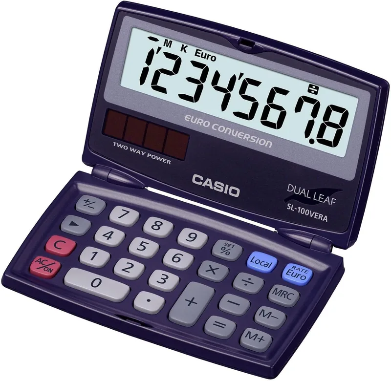 Casio ▫️ Calculadora SL-100VERA