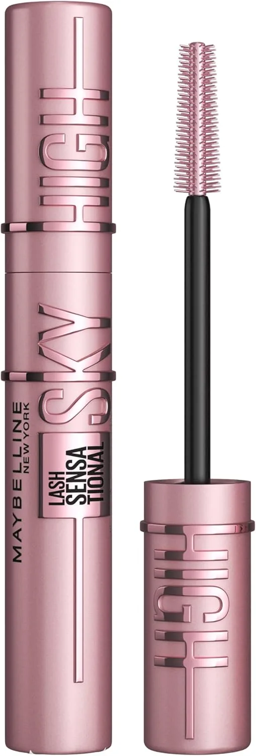 MAYBELLINE ▫️ New York, Rímel Lash Sensational Sky High, Comprimento sem Limites e Volume Redefinido, Castanho