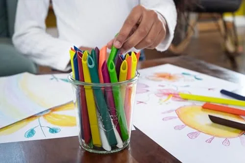 Maped ▫️ Color'Peps Infinity - Lápis de cor (100% mina, 100% utilizável, sem resíduos, sem necessidade de afiar, longa durabilidade, formato triangular ergonómico, embalagem com 12 lápis) 4