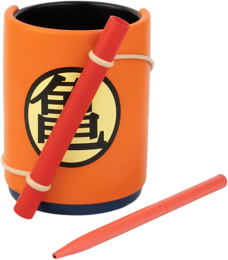 Grupo Erik ▫️ Conjunto Erik Dragon Ball Goku Caneta - Artigos de papelaria | Figura Dragon Ball