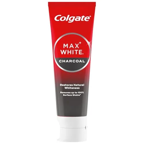 Colgate ▫️ Pasta de dentes Max White Carvão 4x75 ml 5