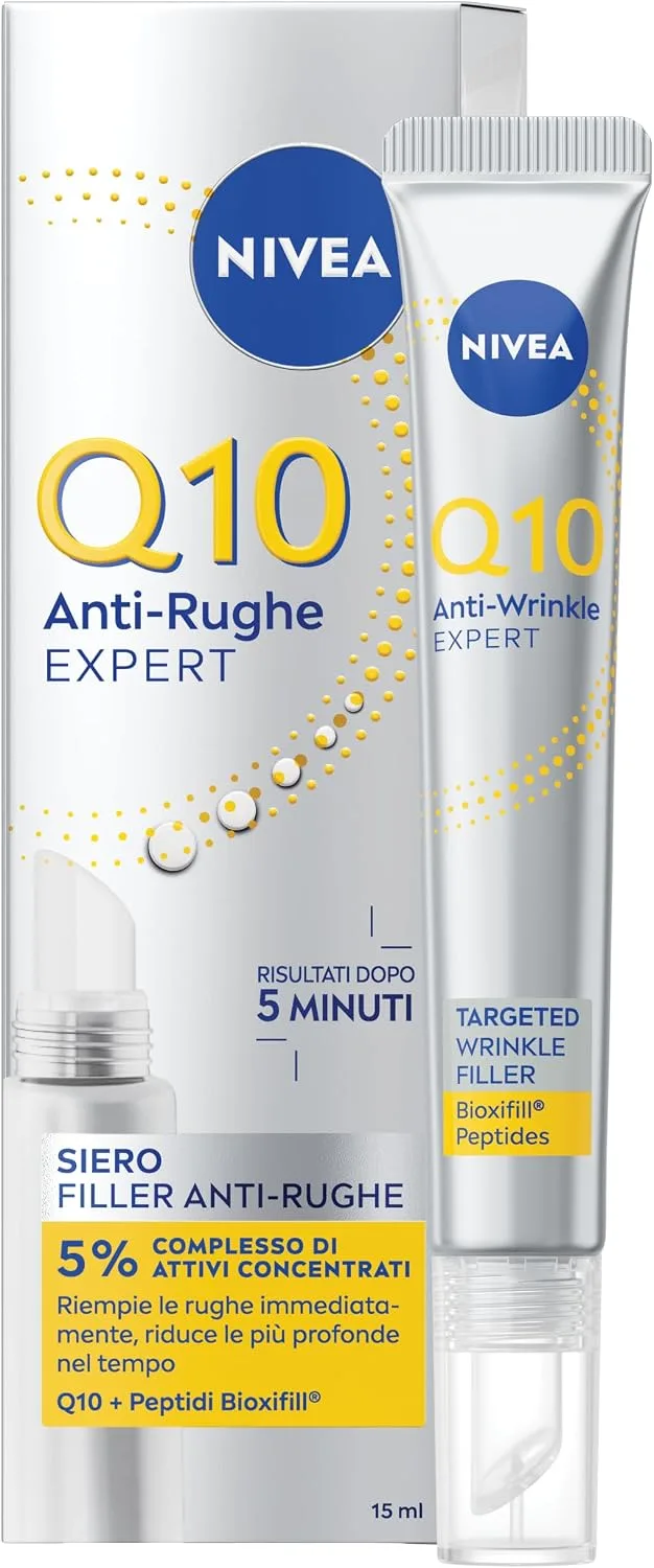 NIVEA ▫️ Q10 Sérum facial anti-rugas especializado, 15 ml