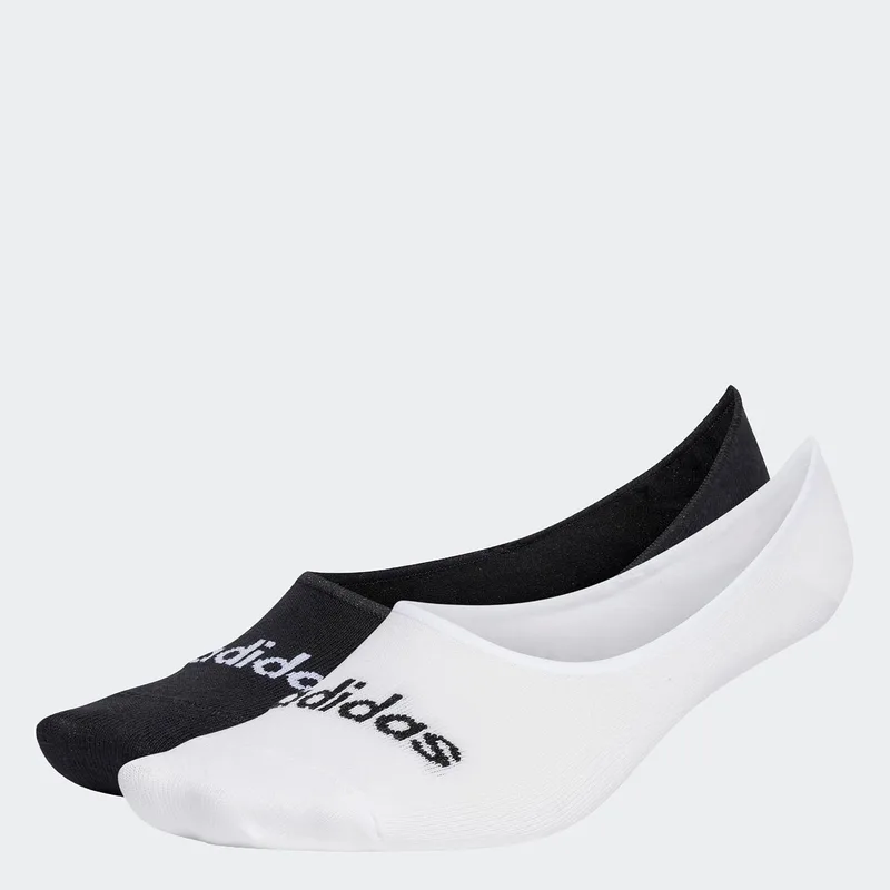 adidas ▫️ Meias unissexo para adulto Thin Linear Ballerina, 2 pares