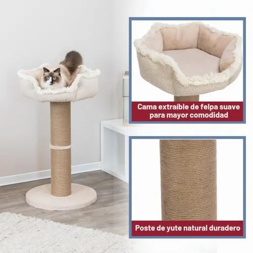 TRIXIE ▫️ Arrastoir Boho, Bege, 83 cm, para gatos 2
