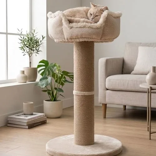 TRIXIE ▫️ Arrastoir Boho, Bege, 83 cm, para gatos 6