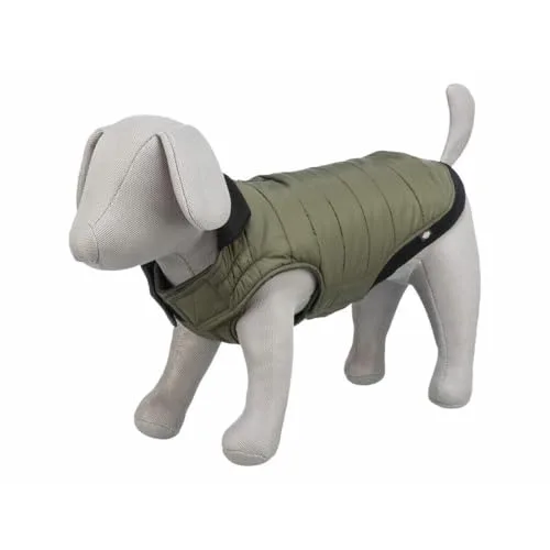 TRIXIE ▫️ Casaco Arlay, S 33 cm, Verde Escuro, para cães 3