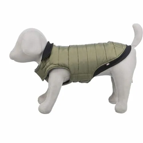 TRIXIE ▫️ Casaco Arlay, S 33 cm, Verde Escuro, para cães 6