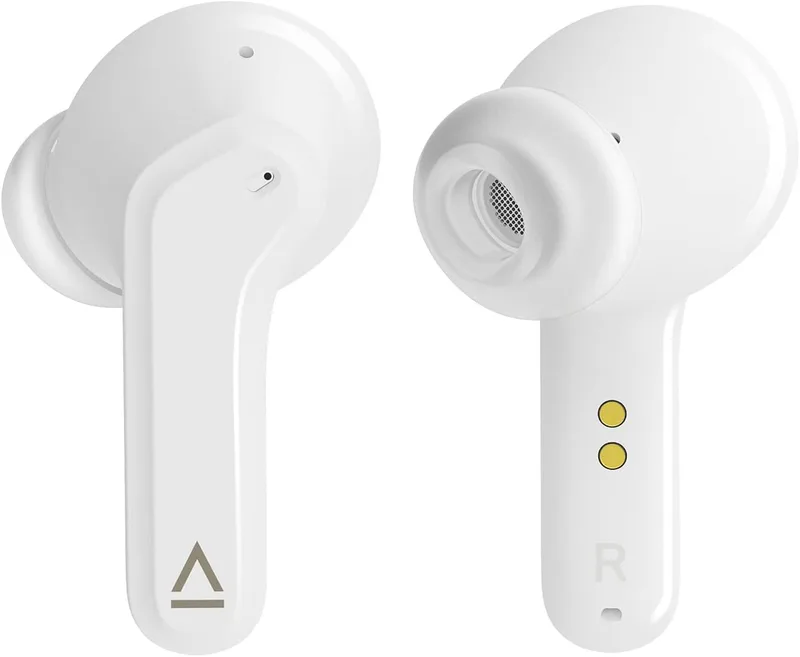 CREATIVE ▫️ Auscultadores com tecnologia de microfone Zen Air Branco