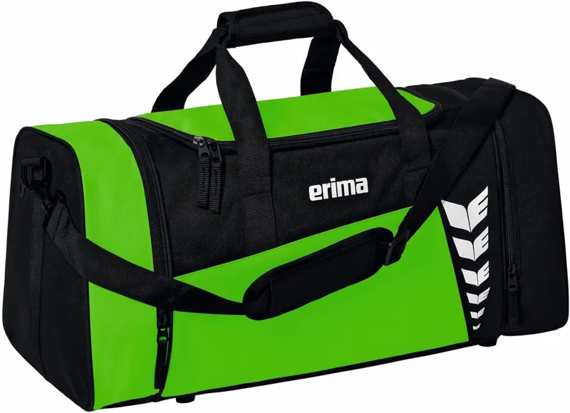 erima ▫️ Saco de desporto Six Wings, verde/preto, M